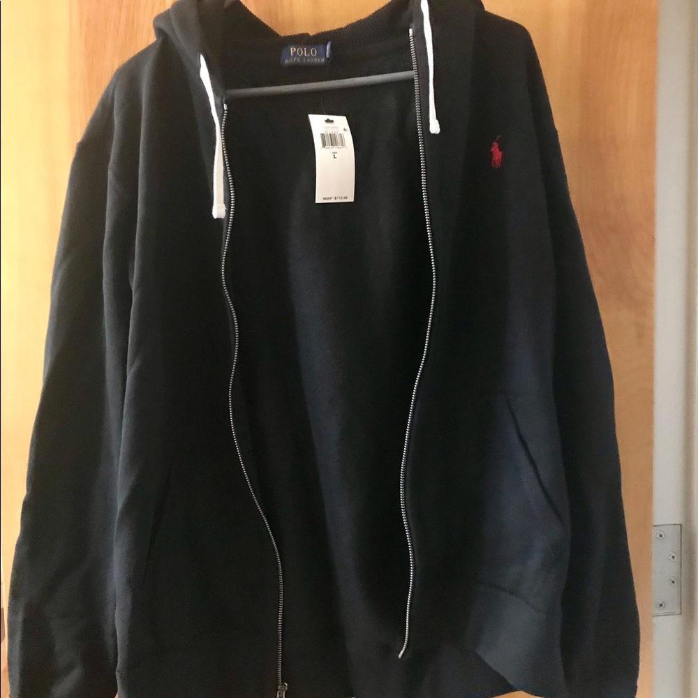 Polo Ralph Lauren Large Hoodie Jacket New with tags